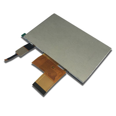 ISO9001 800x480 Lcd Touch Display Module RGB 40 Pin FPC Connector