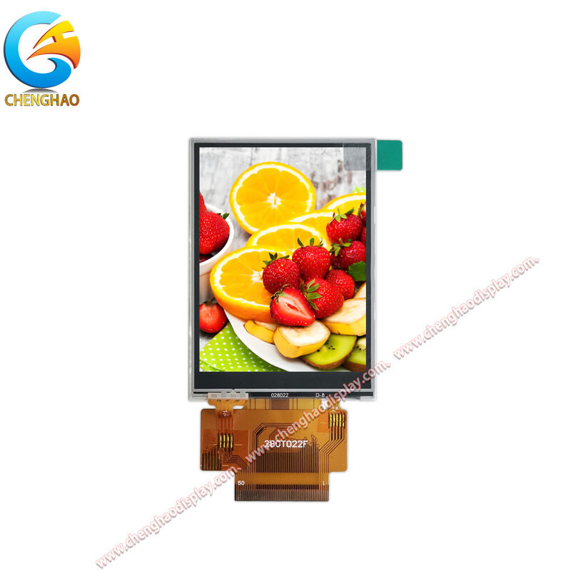 Chenghao 2.8" TFT lCD Display Module, 65K Color, 500 cd/m² Brightness, USB Touch Interface