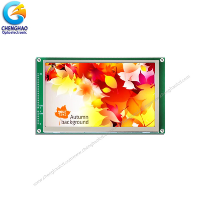 Высокая яркость TFT LCD дисплей 7,0 дюйма разрешение 800x480 с панелью управления PCB