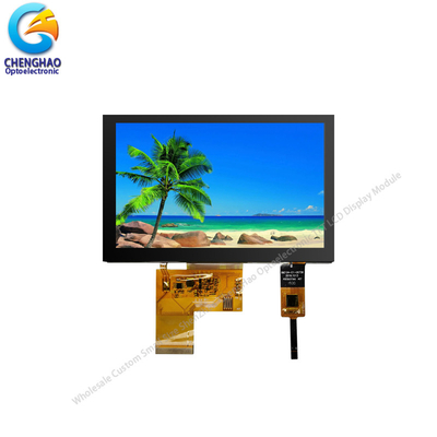 5.0 дюймовый цветный дисплей 800x480 40pin TFT LCD Капацитивный сенсорный экран