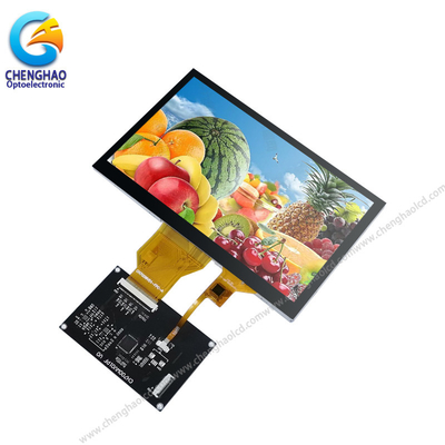 Интерфейс Nits 800x480 SPI экранного дисплея 400 касания медицинского 7 дюйма емкостный