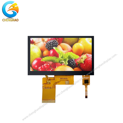 Капацитивный малый ЖК-модуль 40pin CTP 4,3-дюймовый TFT LCD дисплей