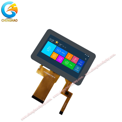 24 сдержал параллельный RGB 4,3 дисплей пикселов 50pin TFT LCD дисплея 480x272 LCD дюйма