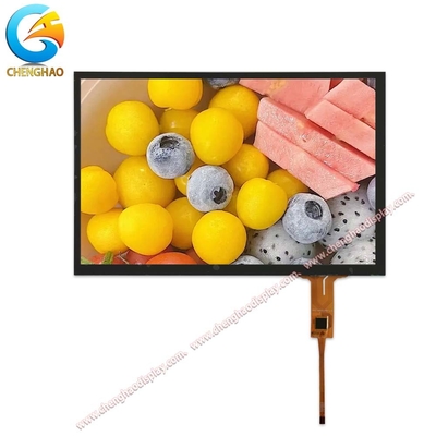 10.1 дюймовый вертикальный Tft Lcd Капацитивный сенсорный экран 2.8v-3.3v питание