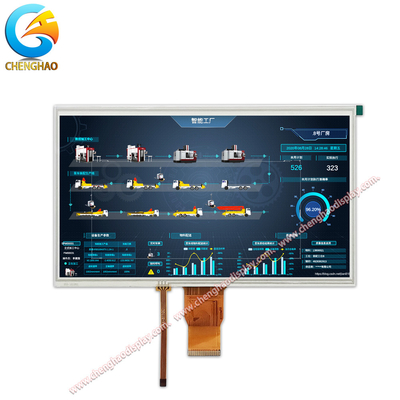 10.1 дюйм Размер Цветной экран Tft LCD Модуль 1024x600 Пикселей Lcm