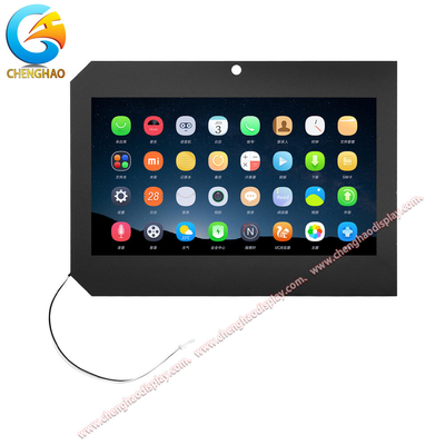 30 пин Tft LCD дисплей 1280x720 8 дюймов с 0,7 мм сенсорным стеклянным покрытием