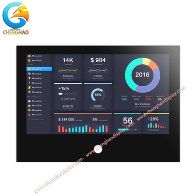 10.1 дюймовый LCD сенсорный экран с разрешением 1024x600 с интерфейсом LVDS