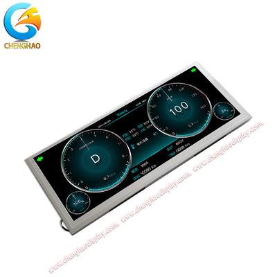 Высокая яркость 900 Cd/m2 IPS LCD дисплей 1280x480 для промышленных устройств