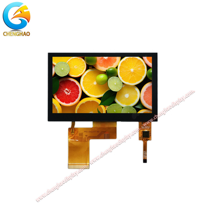 Капацитивный сенсорный Малый LCD сенсорный экран 4,3 дюйма IPS TFT LCD дисплейный модуль