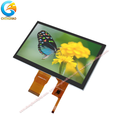 Солнечный свет Читаемый Tft LCD сенсорный экран 1000cd/M2 7 дюймовый цветный дисплей высокой яркости