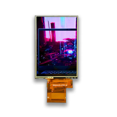 SPI 3,5 дюйма RTP 280cd/m2 Резистивный ЖК-дисплей 16 18 бит