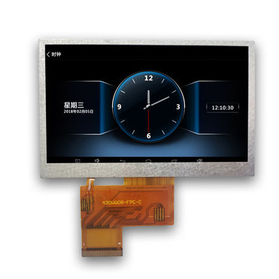 40 пин 480x272 TN Трансмиссивный TFT LCD Модуль Белый RGB 4,3