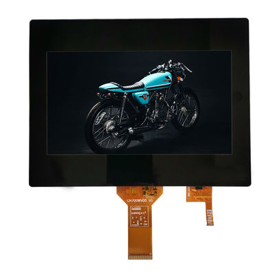 FPC 850cd/M2 TFT LCD Капацитивный сенсорный экран 800x480 Белый светодиодный подсвет