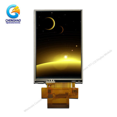 SPI RGB 320x480 Rtp Малый сенсорный экран LCD 3,5 дюйма Ips 280cd/m2