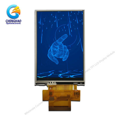 Трансмиссивный RTP IPS TFT LCD дисплей 3,5' 320x480 Резистивный сенсорный экран