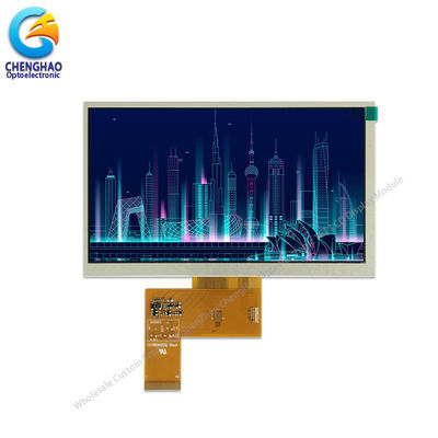 7.0 дюймовый крошечный TFT LCD дисплей 800 * 480 разрешения Белый светодиодный фонарь