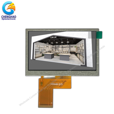 4.3дюймовый 300Nits Цветный TFT LCD Монитор Модуль экрана