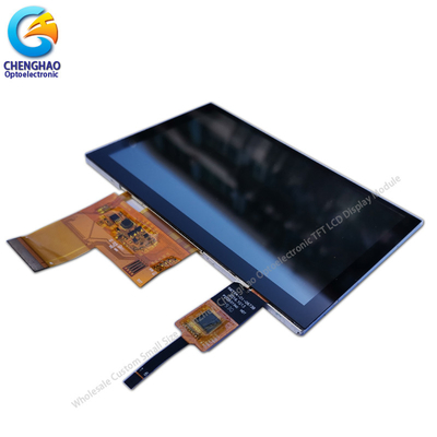 5 дюймовый 24 битный RGB интерфейс TFT LCD дисплей сенсорный экран