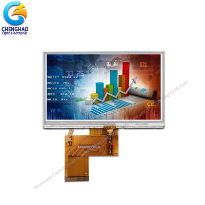 230cd/M2 FPC резистивный ЖК-дисплей 4,3 дюйма 480x272 тонкопленочный транзисторный монитор
